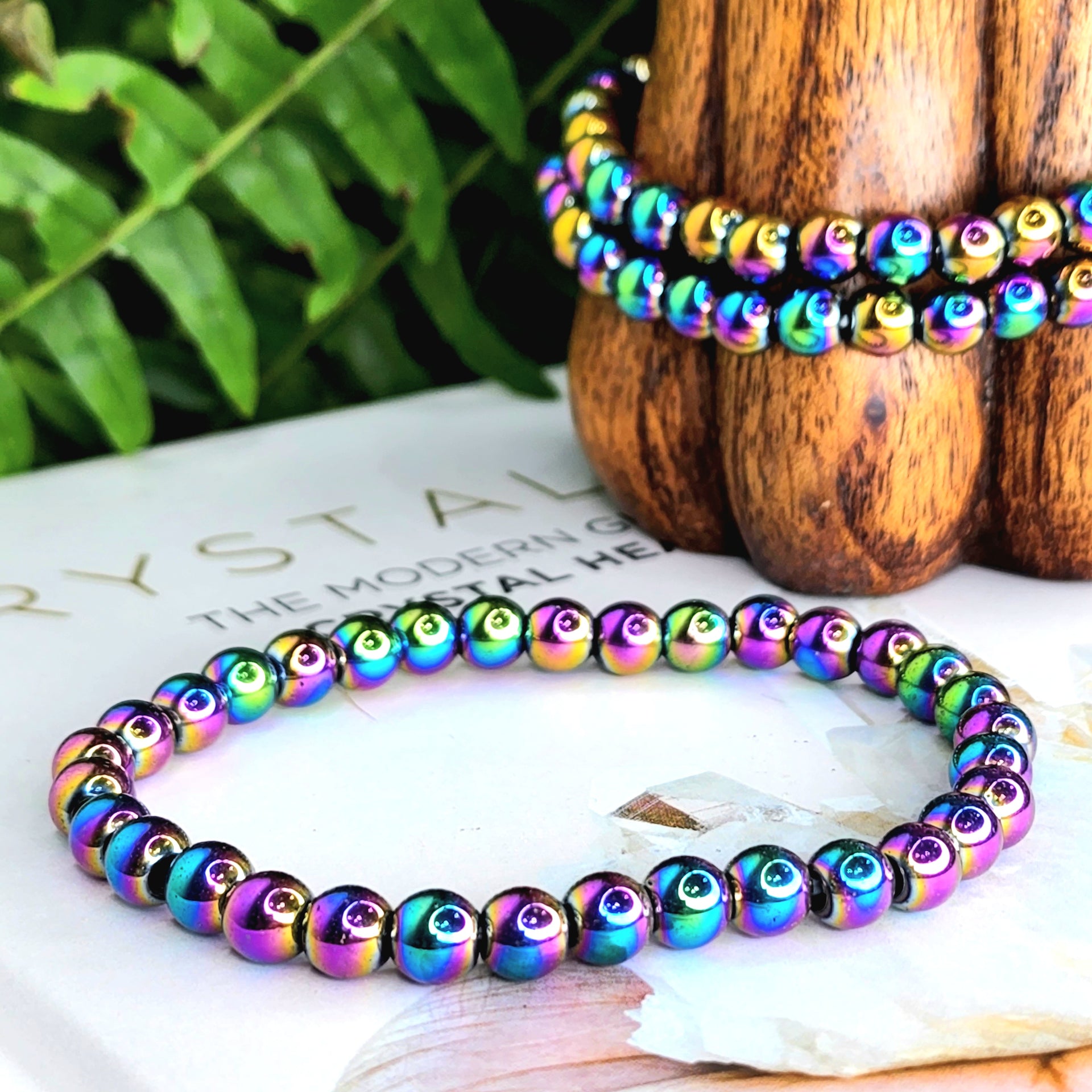 4mm Beaded Bracelet — Hopeful Beads